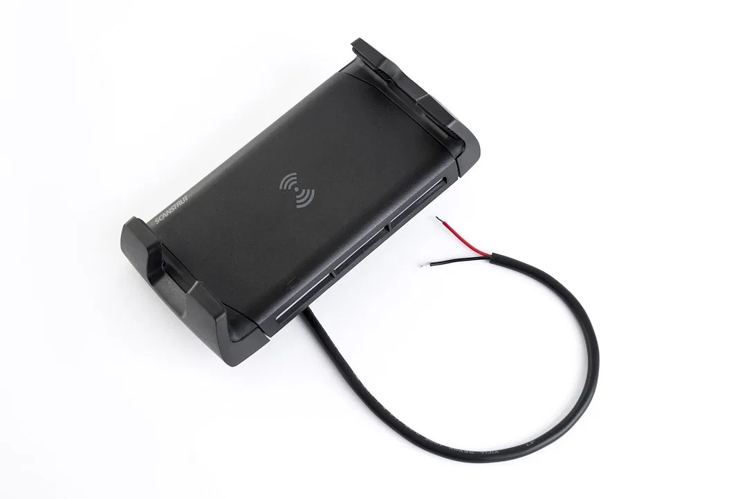 SC-CW-04G – SCANSTRUT Wireless Cellular Phone Charger, Qi Charging Pad Up To 15 Watt Output 12/ 24 Volt Input Voltage...